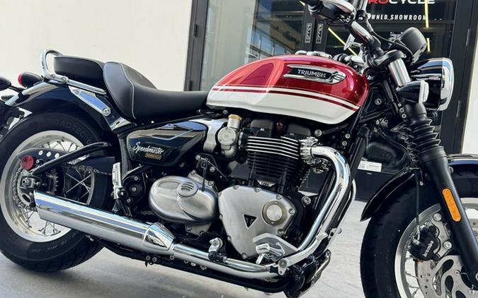 2026 Triumph Bonneville Speedmaster Carnival Red