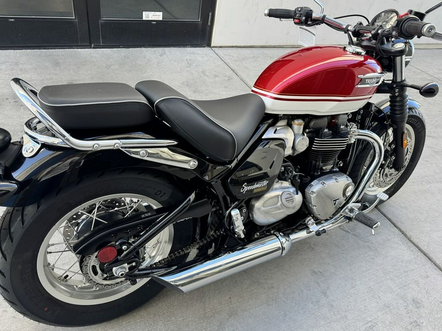 2026 Triumph Bonneville Speedmaster Carnival red