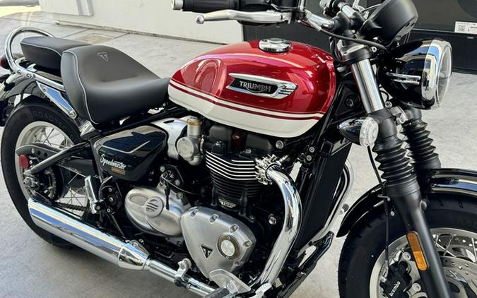 2026 Triumph Bonneville Speedmaster Carnival Red