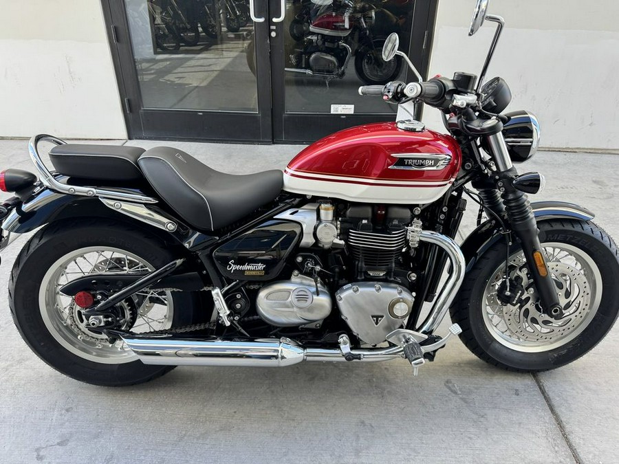 2026 Triumph Bonneville Speedmaster Carnival red