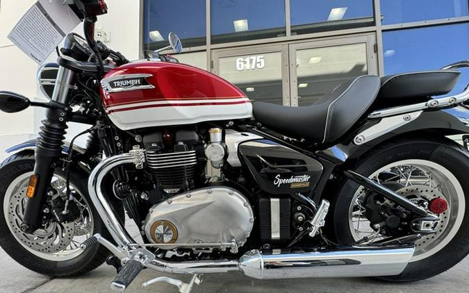 2026 Triumph Bonneville Speedmaster Carnival Red