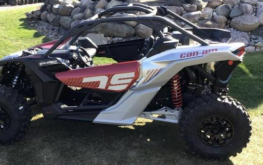 2024 Can-Am® Maverick X3 DS Turbo Fiery Red & Hyper Silver