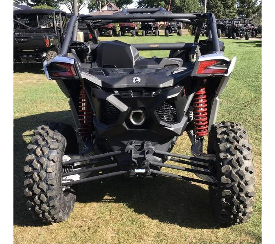 2024 Can-Am® Maverick X3 DS Turbo Fiery Red & Hyper Silver