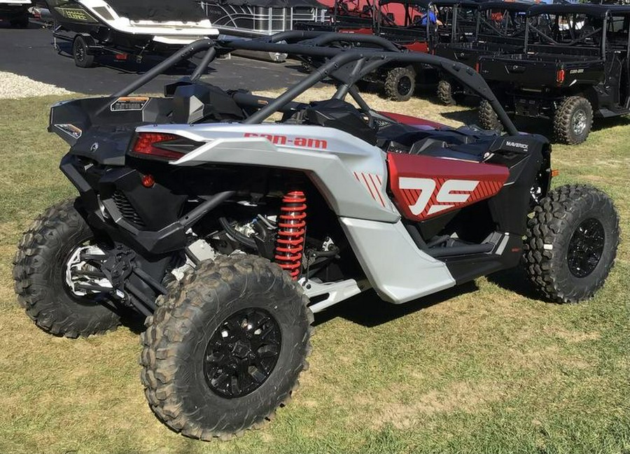 2024 Can-Am® Maverick X3 DS Turbo Fiery Red & Hyper Silver