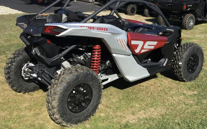 2024 Can-Am® Maverick X3 DS Turbo Fiery Red & Hyper Silver