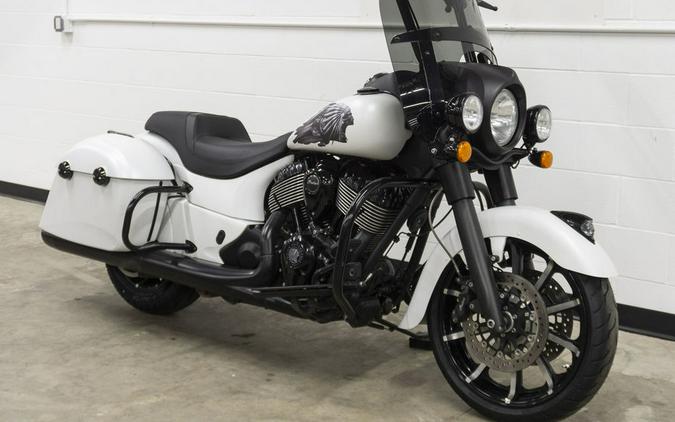 2019 Indian Motorcycle® Springfield® Dark Horse® White Smoke