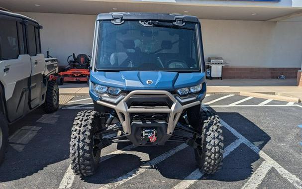 New 2025 CAN-AM DEFENDER MAX LIMITED 65 HD10 DUSTY NAVY