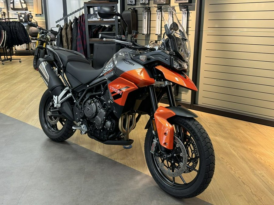 2023 Triumph Tiger 850 Sport Graphite/Baja Orange