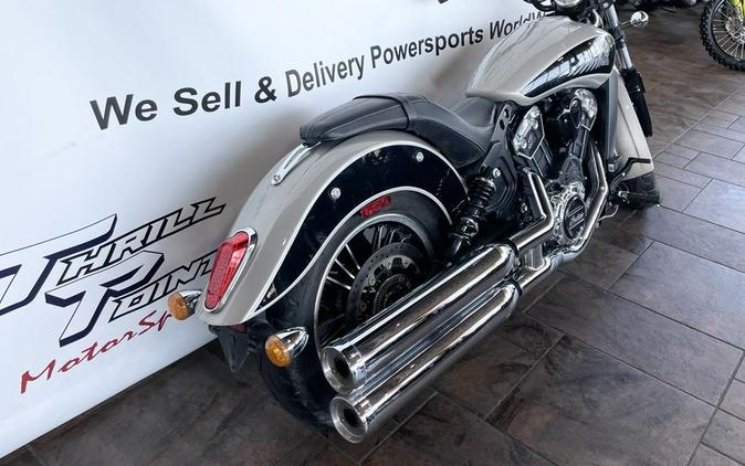 2022 Indian Motorcycle® Scout® ABS Silver Quartz Metallic/Black