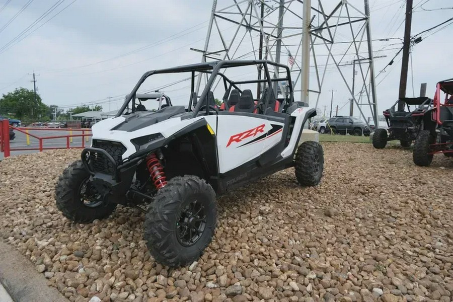 New 2024 POLARIS RZR XP 4 1000 SPORT WHITE LIGHTNING