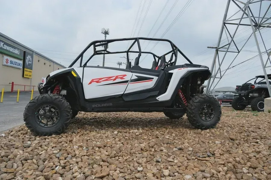 New 2024 POLARIS RZR XP 4 1000 SPORT WHITE LIGHTNING