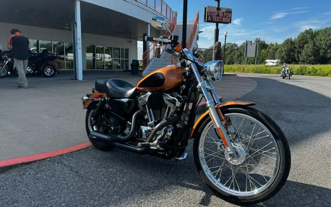 2008 Sportster 1200 Custom 105th Anniversary Copper Pearl & Vivid Black
