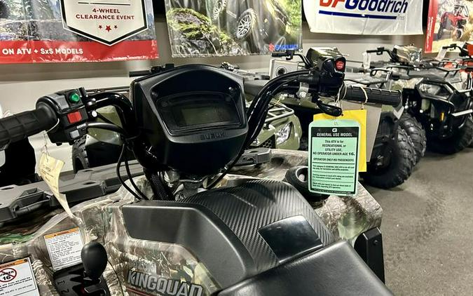 2023 Suzuki KingQuad 750AXi Power Steering SE Camo