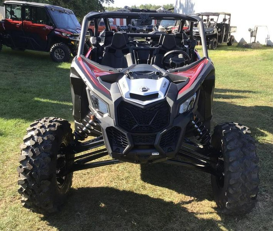 2024 Can-Am® Maverick X3 MAX RS Turbo Fiery Red & Hyper Silver