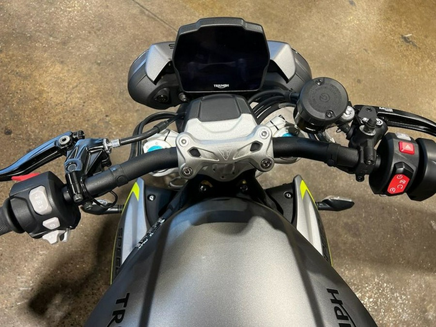 2024 Triumph Speed Triple 1200 RS Matte Silver Ice