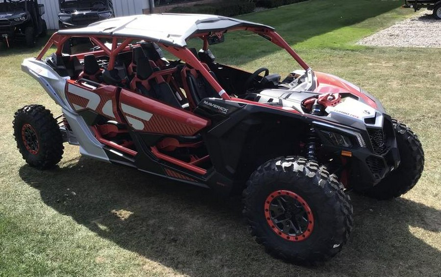 2024 Can-Am® Maverick X3 MAX X ds Turbo RR Fiery Red & Hyper Silver