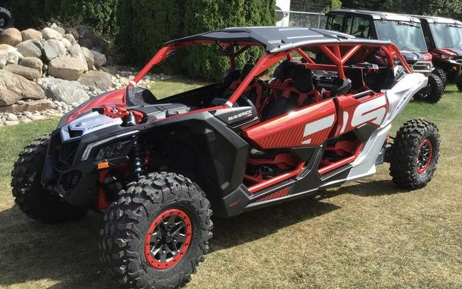 2024 Can-Am® Maverick X3 MAX X ds Turbo RR Fiery Red & Hyper Silver