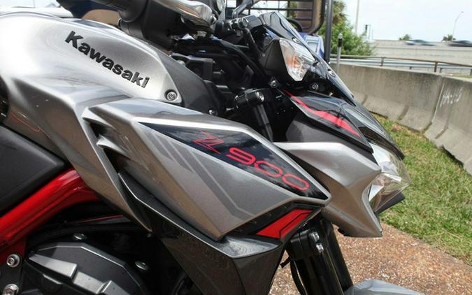 2023 Kawasaki Z900 ABS Metallic Black/Graphite Gray/Flat Black