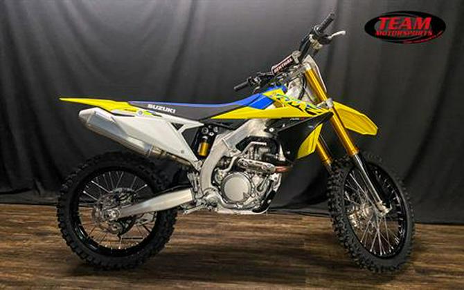 2024 Suzuki RM-Z450 First Look [with RM Army Kit]