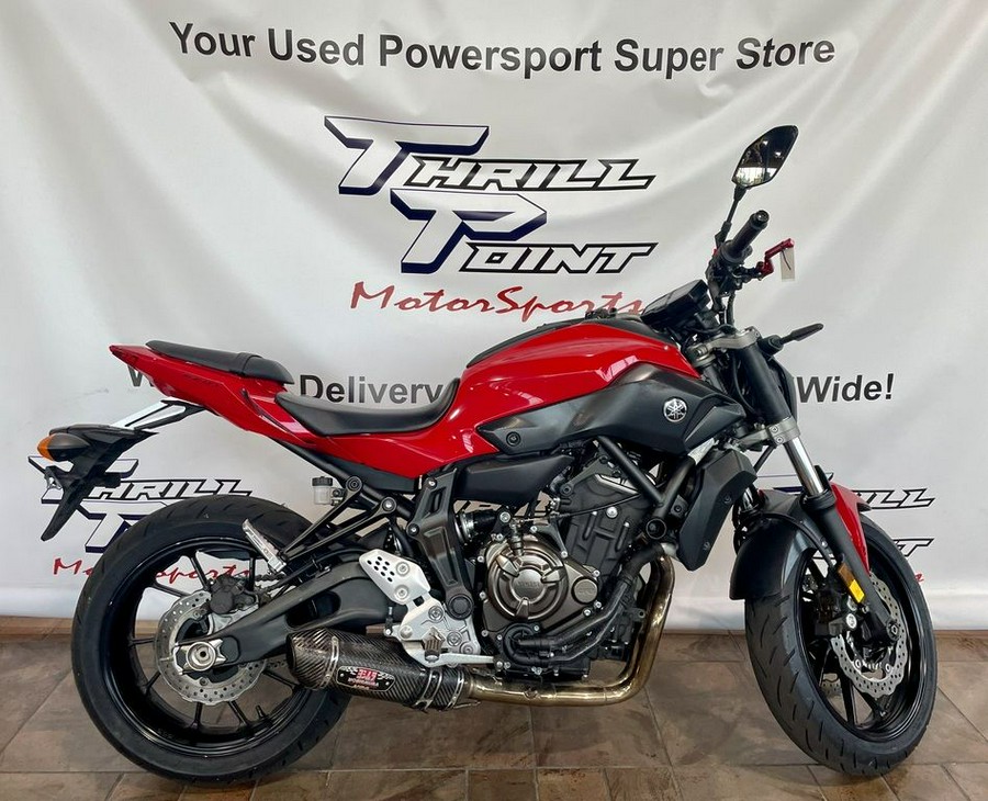 2017 Yamaha FZ-07