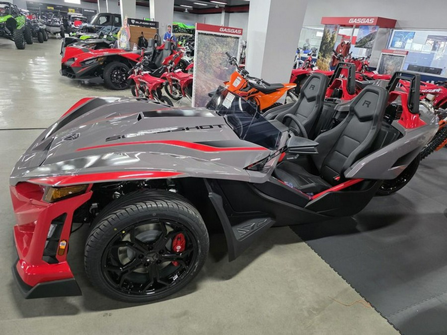 2026 Polaris Slingshot R Autodrive Radiant Gray With Indy Red Pearl