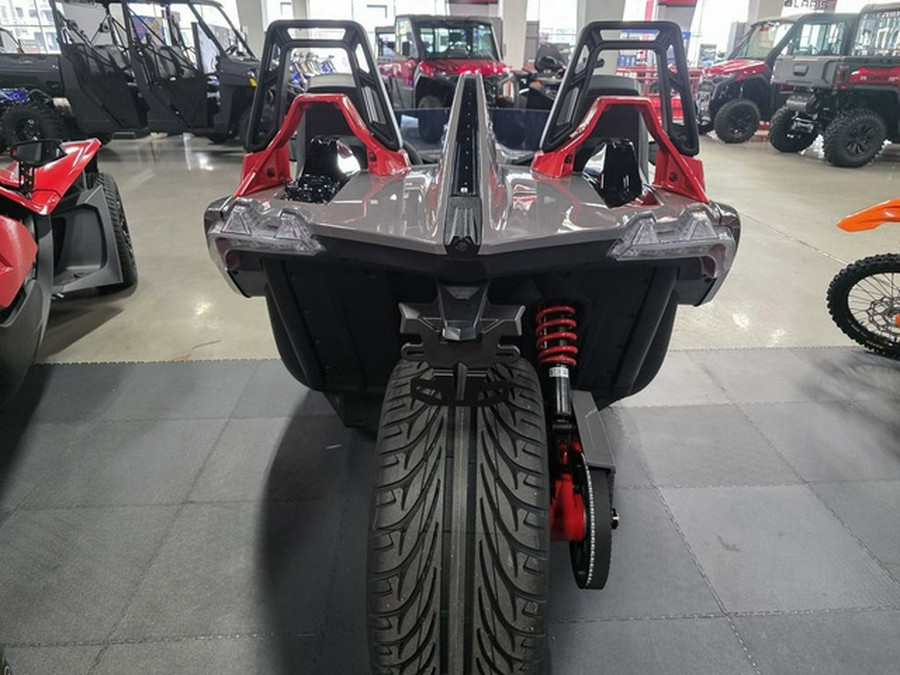 2026 Polaris Slingshot R Autodrive Radiant Gray With Indy Red Pearl