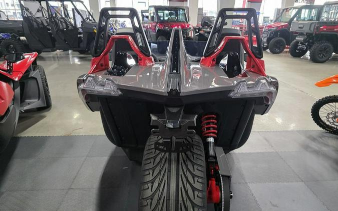 2026 Polaris Slingshot R Autodrive Radiant Gray With Indy Red Pearl