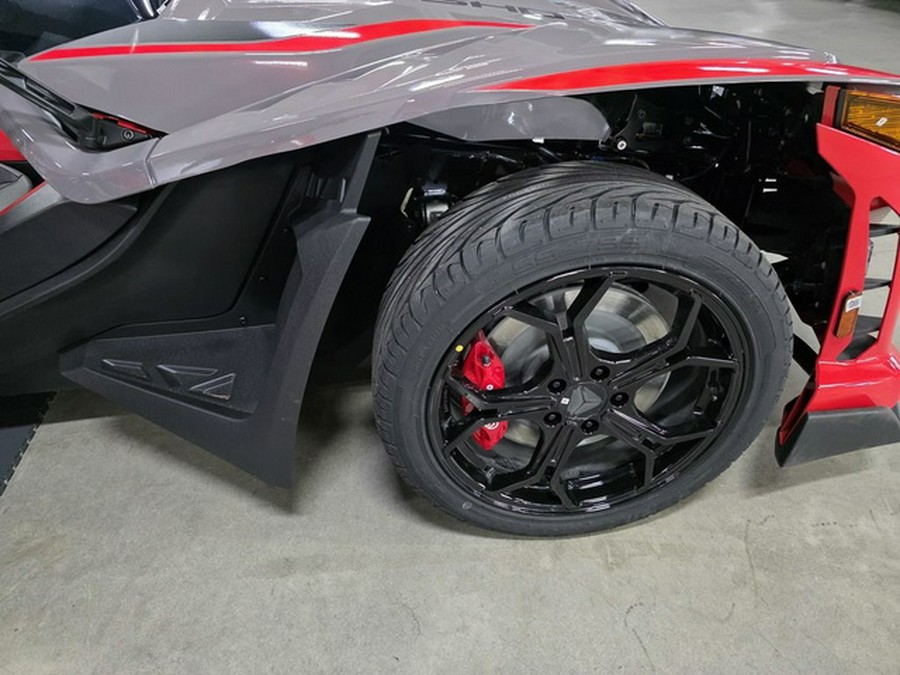 2026 Polaris Slingshot R Autodrive Radiant Gray With Indy Red Pearl