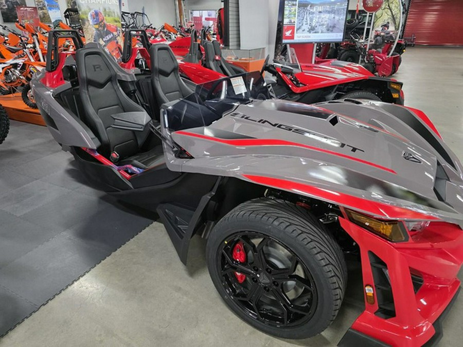 2026 Polaris Slingshot R Autodrive Radiant Gray With Indy Red Pearl