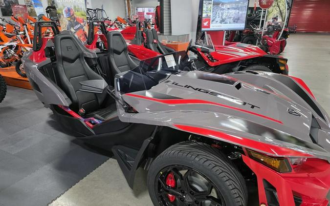 2026 Polaris Slingshot R Autodrive Radiant Gray With Indy Red Pearl