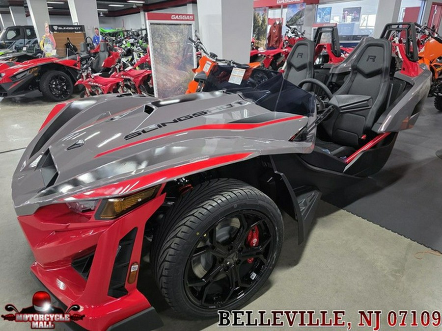 2026 Polaris Slingshot R Autodrive Radiant Gray With Indy Red Pearl