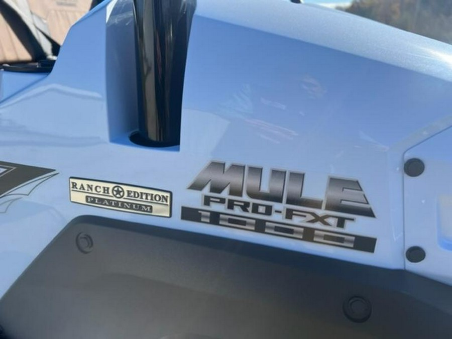 2024 Kawasaki Mule PRO-FXT™ 1000 Platinum Ranch Edition