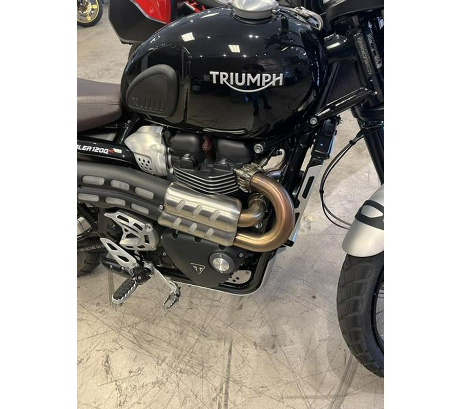 2023 Triumph Scrambler 1200 XC Sapphire Black