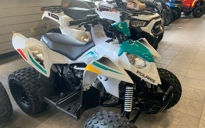 2025 Polaris Industries OUTLAW 110 EFI - BRIGHT WHITE / RAD GREEN