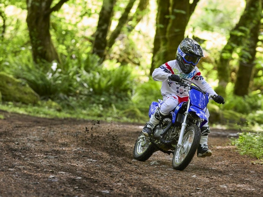 2027 Yamaha TT-R110E Team Yamaha Blue - YD7058