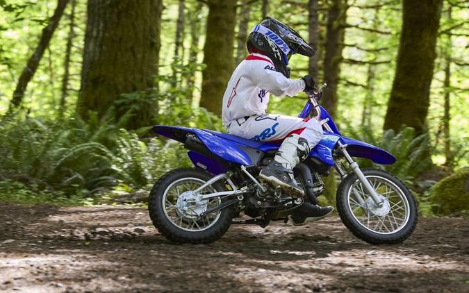 2027 Yamaha TT-R110E Team Yamaha Blue - YD7058