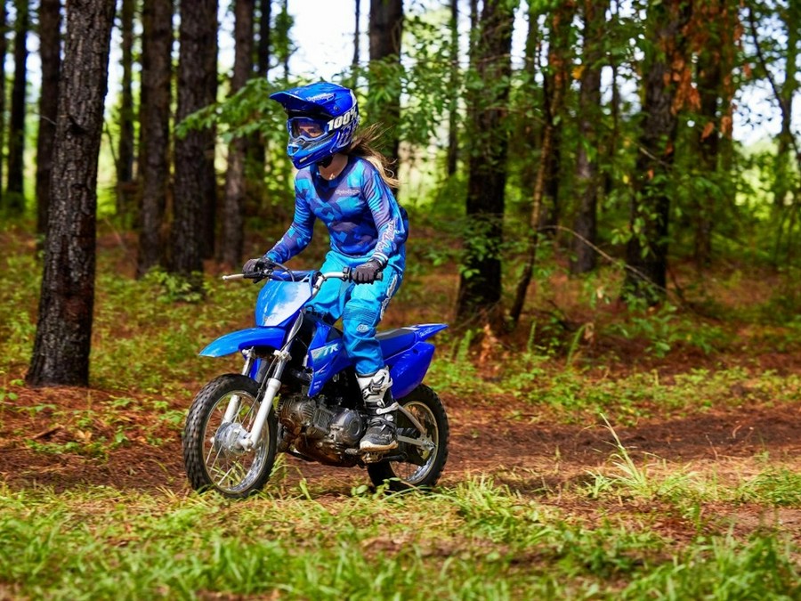 2027 Yamaha TT-R110E Team Yamaha Blue - YD7058