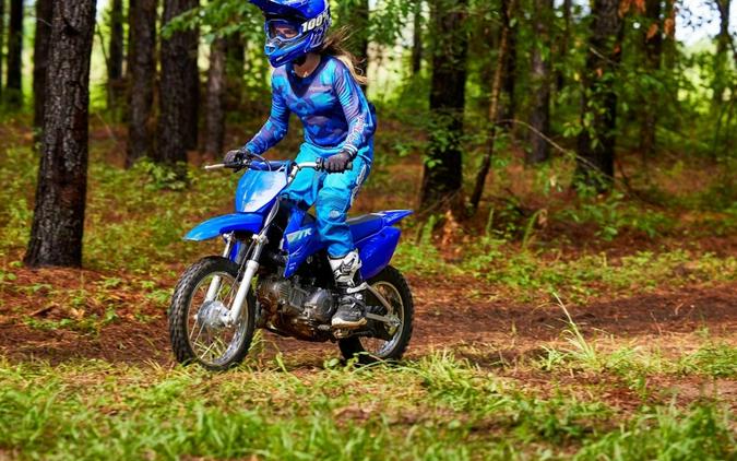 2027 Yamaha TT-R110E Team Yamaha Blue - YD7058