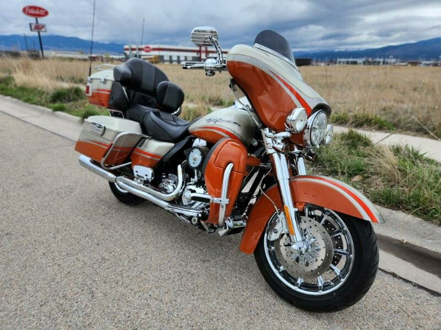 2009 Cvo Ultra Classic Electra Glide 4 Automn Haze Orange