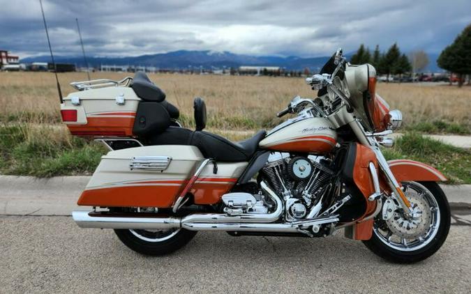 2009 Cvo Ultra Classic Electra Glide 4 Automn Haze Orange