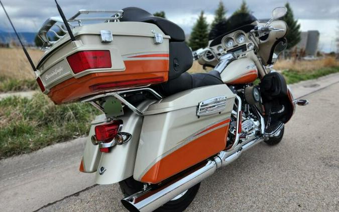 2009 Cvo Ultra Classic Electra Glide 4 Automn Haze Orange