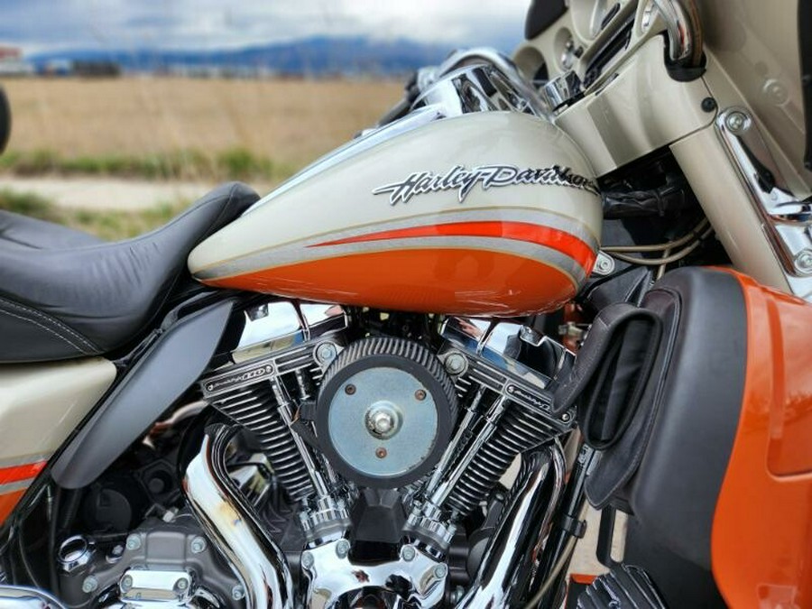 2009 Cvo Ultra Classic Electra Glide 4 Automn Haze Orange