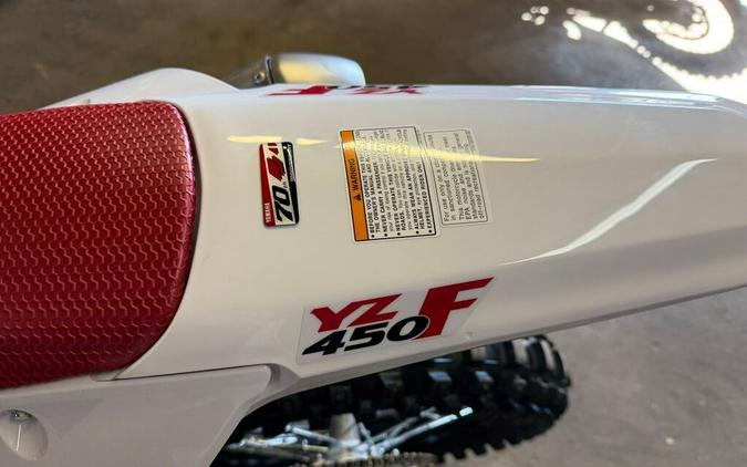 2026 Yamaha YZ 450F 70th Anniversary Edition