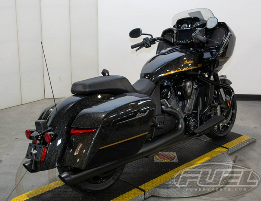 2026 Indian Challenger Dark Horse 112 w/PowerBand Audio Black Crystal w/Black Metalli