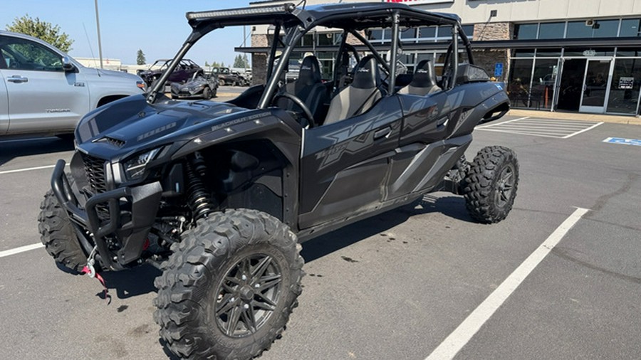 2025 Kawasaki Teryx KRX4 1000 Blackout Edition
