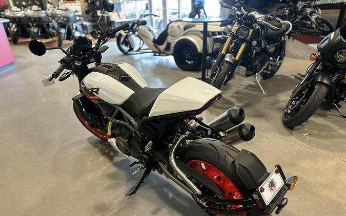 2023 Indian Motorcycle® FTR Sport White Lightning/Indy Red