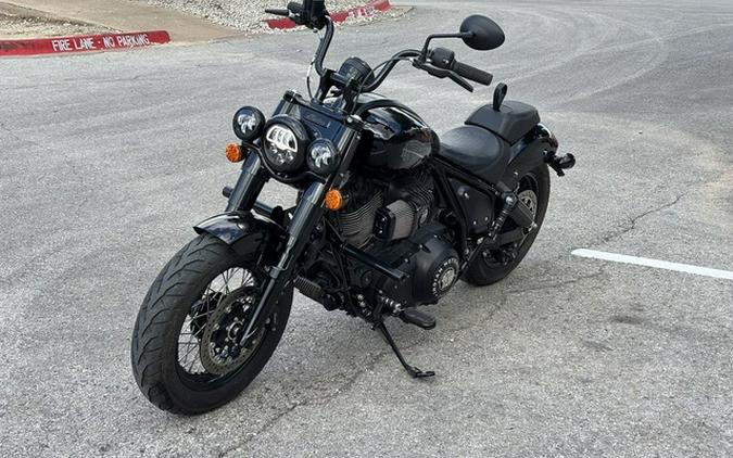 2022 Indian Chief Bobber Black Metallic