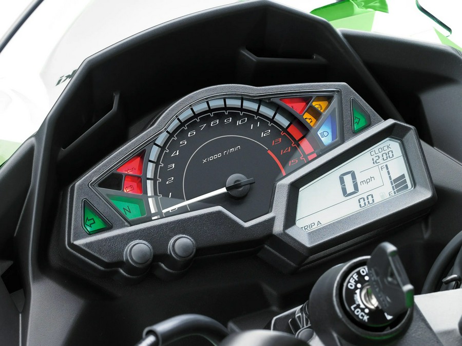 2026 Kawasaki Ninja 300 ABS Pearl Blizzard White - KM2477