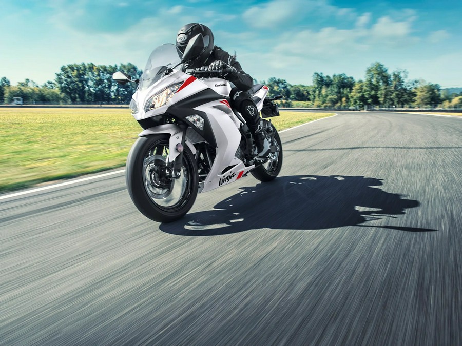 2026 Kawasaki Ninja 300 ABS Pearl Blizzard White - KM2477