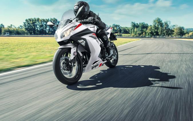 2026 Kawasaki Ninja 300 ABS Pearl Blizzard White - KM2477